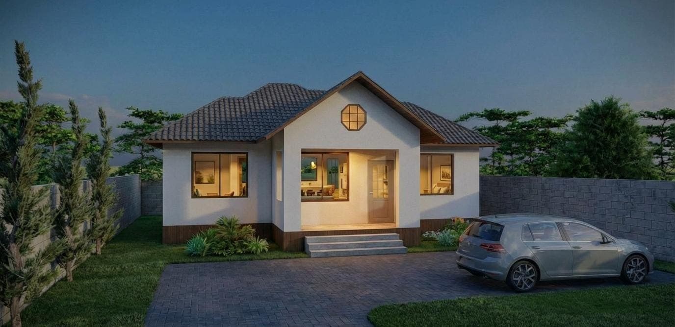 Nanyuki 2-Bedroom Modern Bungalow