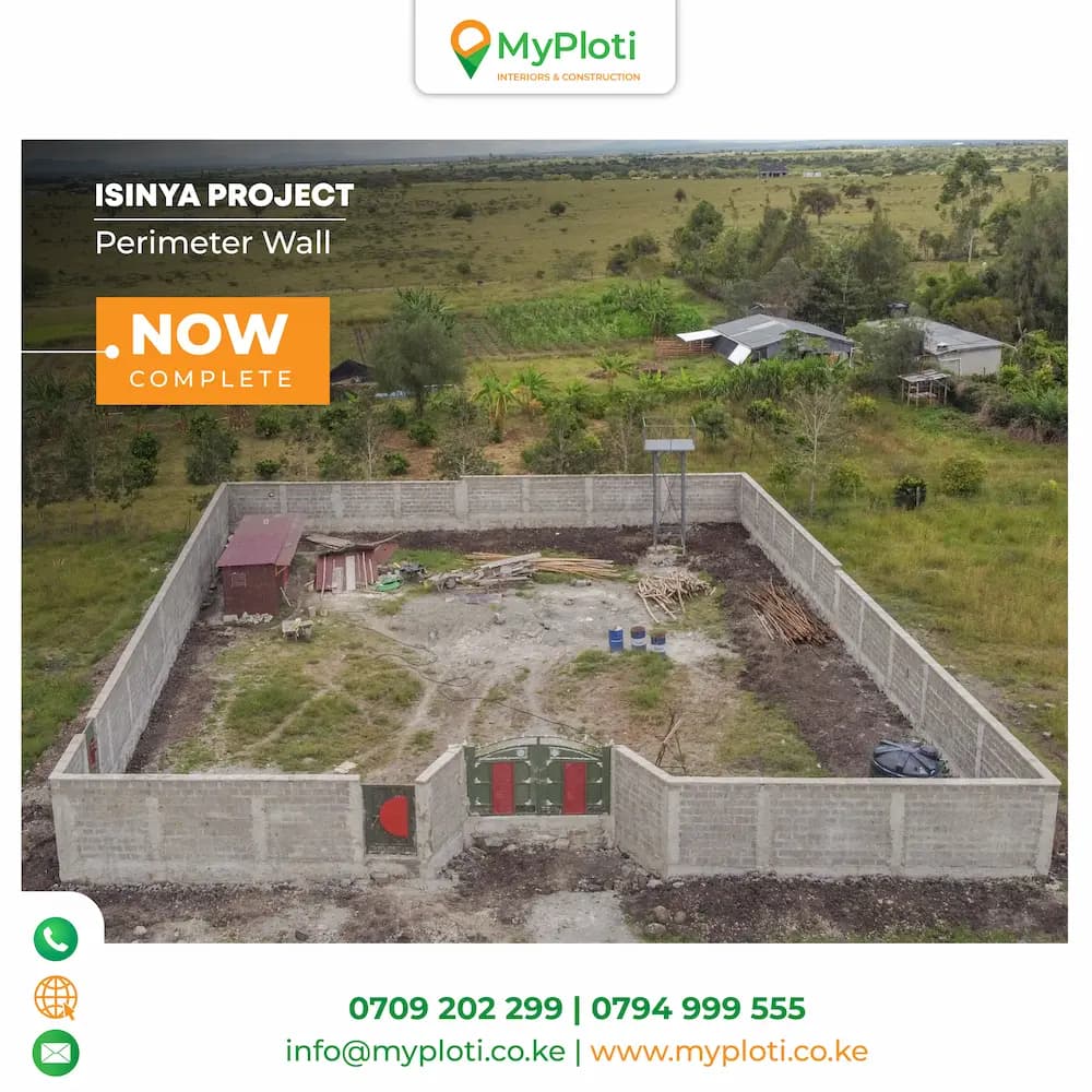 Secure Perimeter Wall Construction in Isinya, Kajiado County