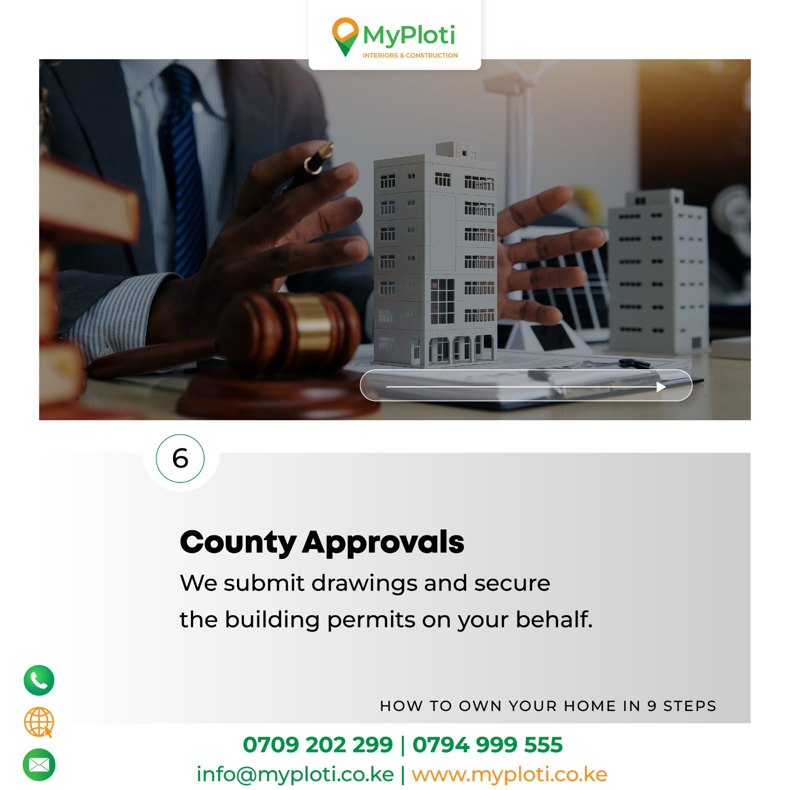 Step 6: County Approvals
